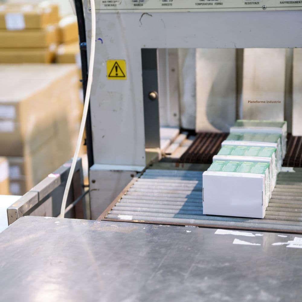 Ligne de production arrétée